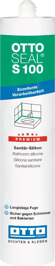 Sanitární silikon OTTOSEAL S100 300 ml