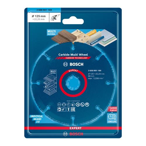 Řezný kotouč BOSCH EXPERT Carbide Multi Wheel 125mm 22,23mm
