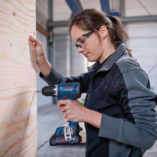 Aku vrtací šroubovák BOSCH GSR 18V-90 C v kufru L-BOXX 2x akumulátor a BT modul