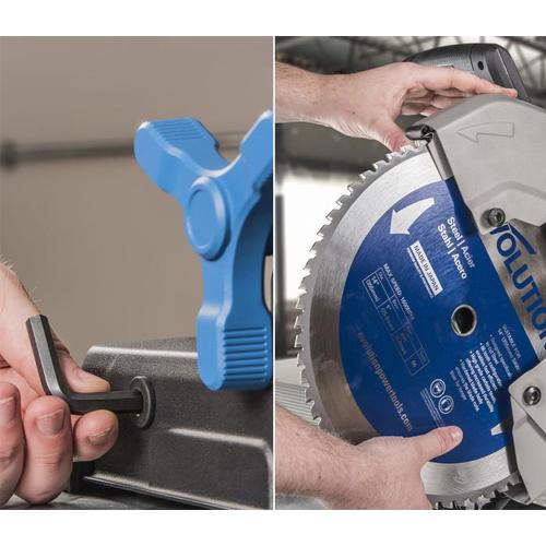 Pokosová pila EVOLUTION S355CPS Raptor se stojanem ZDARMA