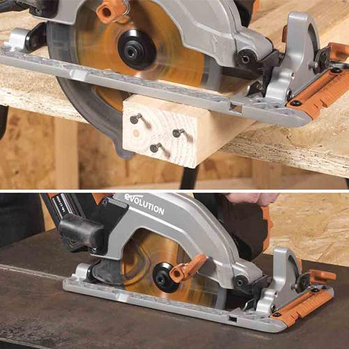 Okružní AKU pila EVO R165CCS-Li se 4,0Ah baterií a dalšími dvěma 2Ah bateriemi a nabíječkou ZDARMA