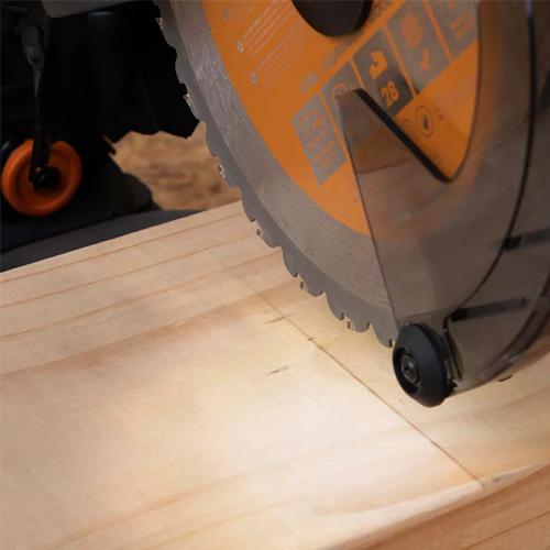 Pokosová AKU stolová pila EVOLUTION R255SMS-DB-Li sólo stroj