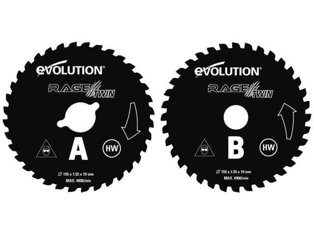 Kotouč RAGE TWIN 2x155mm Z28