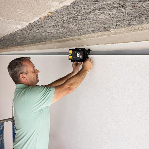 Samonivelační liniový křížový laser STABILA LAX500G 7-dílný SET 2x baterie CAS