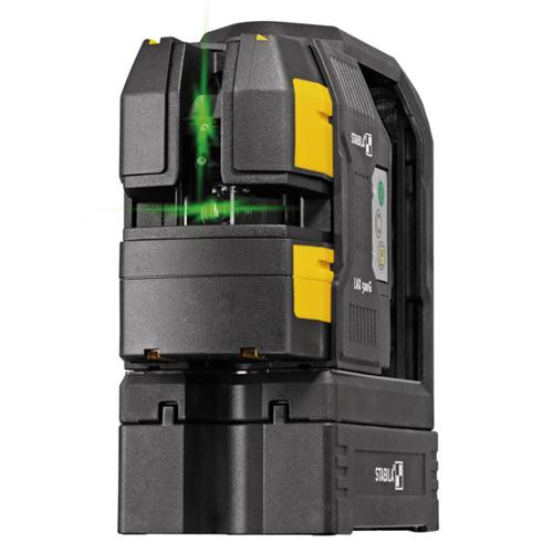 Samonivelační liniový křížový laser STABILA LAX500G 7-dílný SET 2x baterie CAS