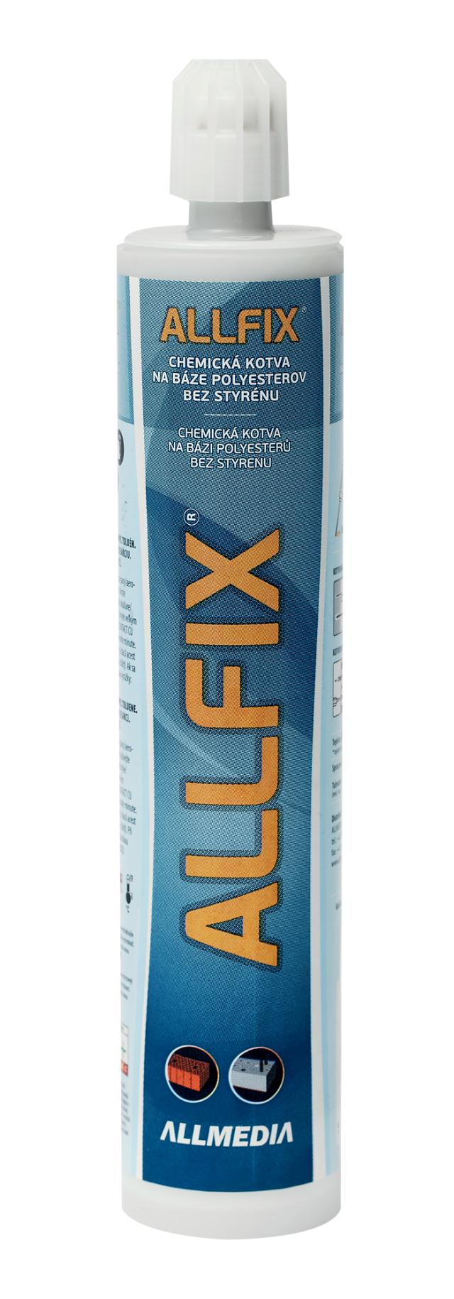 Chemická kotva ALLFIX PY na bázi polyesteru bez styrenu 300 ml
