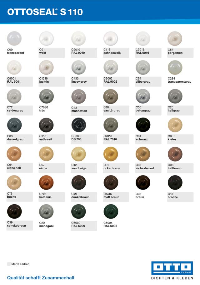 Silikon na dřevo OTTOSEAL S110 580 ml