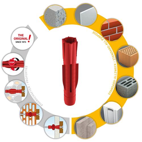 Hmoždinka TOX TRI Big Pack